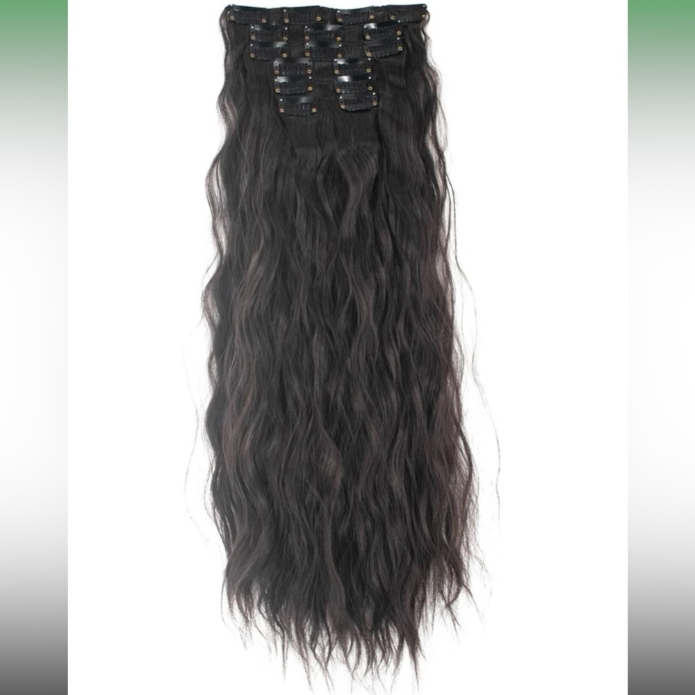 Clip Ling Curly Synthetic Hairpiece